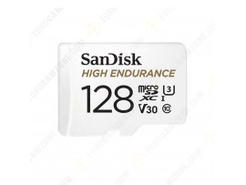 Sandisk 128GB High Endurance UHS-I microSDXC Memory Card with SD Adapter